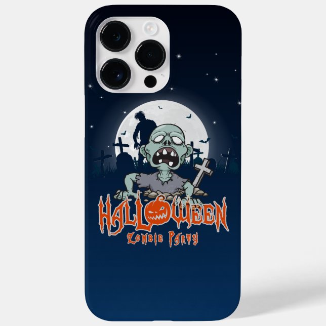 Coques Case-Mate iPhone Soirée Zombie Halloween |  (Verso)