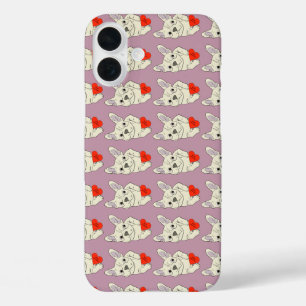 Coque Pour iPhone 16 Plus Sois mon Valentin, chien