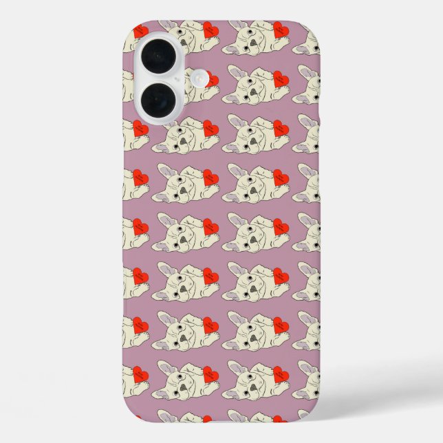 Coques Case-Mate iPhone Sois mon Valentin, chien (Verso)