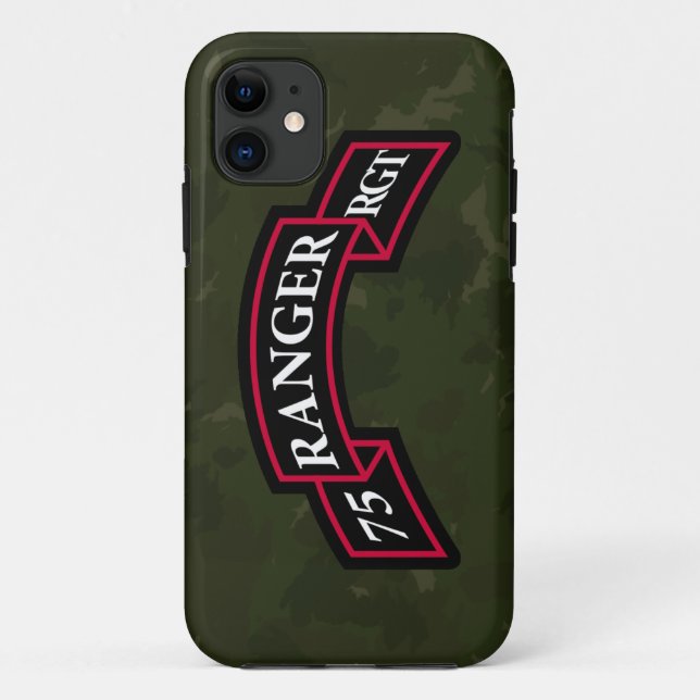 Coques Case-Mate iPhone soixante-quinzième Régiment de Rangers "Camo (Dos)