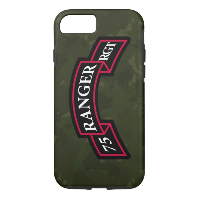 Coques Case-Mate iPhone soixante-quinzième Régiment de Rangers "Camo (Dos)