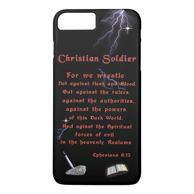 Coques Case-Mate iPhone Soldats chrétiens (Dos)
