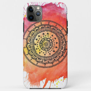 Coque Case-Mate iPhone Soleil Chaleureux Mandala Par Megaflora
