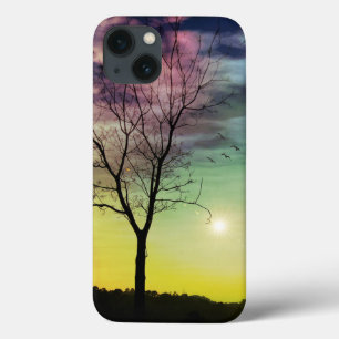 Coques Pour iPhone SOLEIL D'HIVER ET ARBRE iPhone 6/6 Plus Coques