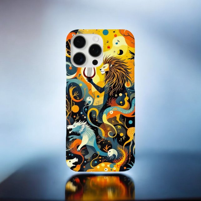 Coques Case-Mate iPhone Soleil Lion (Créateur téléchargé)