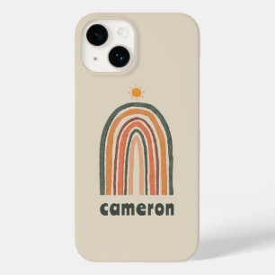 Coque Case-Mate iPhone Soleil sur un arc-en-ciel