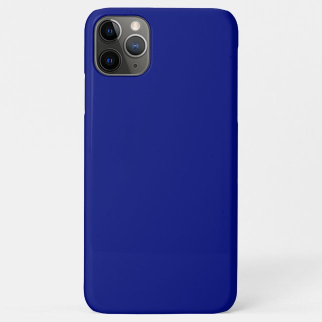 Coques Case-Mate iPhone Solid deep blue (Dos)