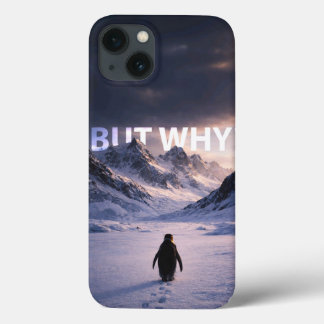 Case-Mate iPhone Case Solitude Antarctique : Aventure du manchot "Mais p