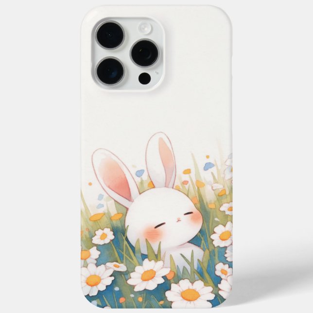 Coques Case-Mate iPhone Sommeil paisible de lapin (Verso)