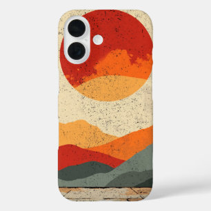 Coque Pour iPhone 16 Sommet solaire - Dossier téléphonique