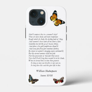 Case-Mate iPhone Case Sonnet # 18 par William Shakespeare