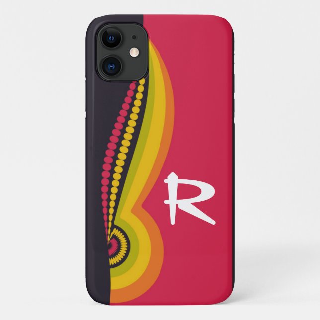 Coques Case-Mate iPhone Sons Rasta Couleurs Funky (Dos)