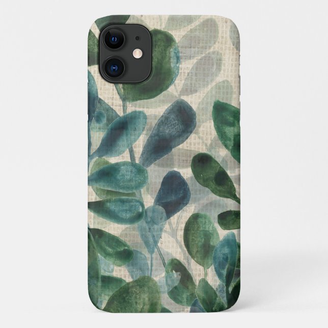 Coques Case-Mate iPhone Sophistication verdoyante - Feuilles tropicaux (Dos)