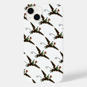 Coque Case-Mate iPhone Sorcier vintage de Oz, singe volant maléfique