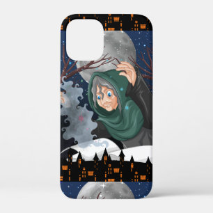 Case-Mate iPhone Case  Sorcière effrayante & Maison hantée Halloween🌙