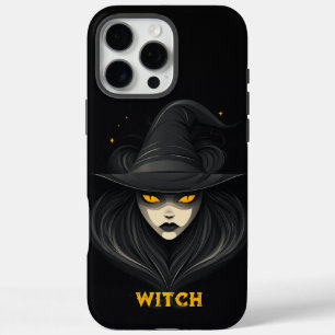 Coque iPhone 16 Pro Max Sorcière en colère noire