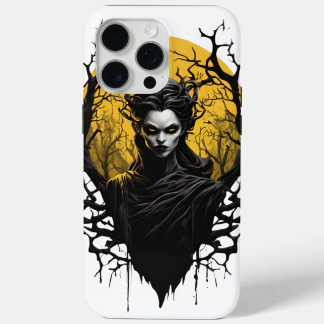 Coques Case-Mate iPhone 🔮 Sorcière Mystique dans les Bois 🖤 (Verso)