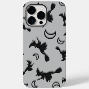 Coque Case-Mate iPhone Sorcière volante entre la moitié de la lune à Hall