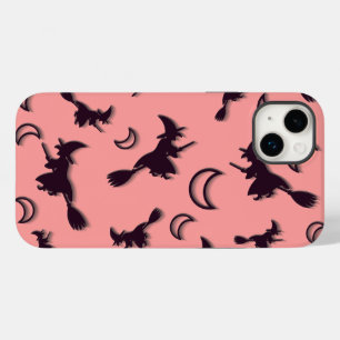 Coque Case-Mate iPhone Sorcière volante entre la moitié de la lune à Hall