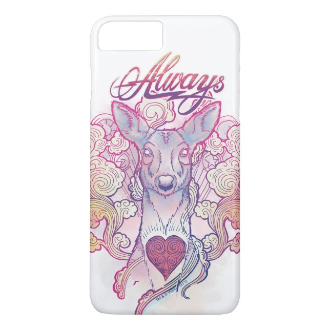 Coques Case-Mate iPhone Sortilège Harry Potter | Patronus Biche "Toujours" (Dos)