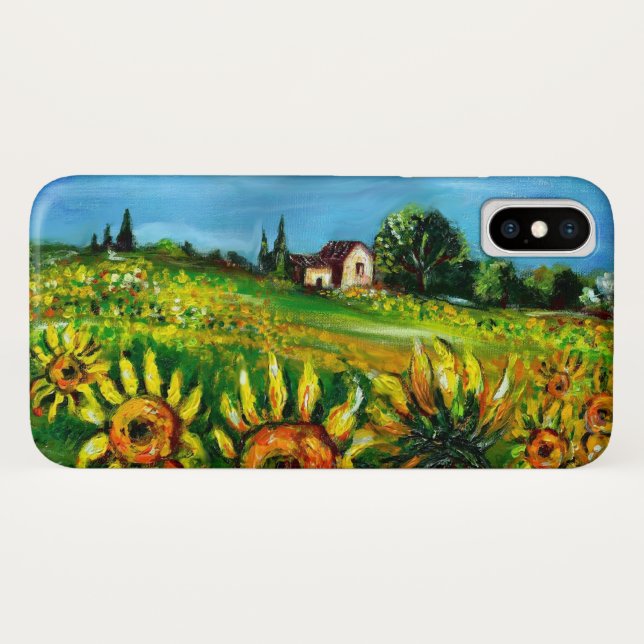 COQUES Case-Mate iPhone SOUFFRANCES ET CAMPAGNE EN TOSCANE (Dos (Horizontal))