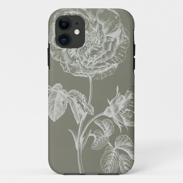 Coques Case-Mate iPhone Soulagement floral I (Dos)
