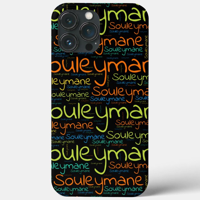 Coques Case-Mate iPhone Souleymane (Verso)
