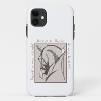 Coque iPhone 11 Souriez Dans Mon Coeur