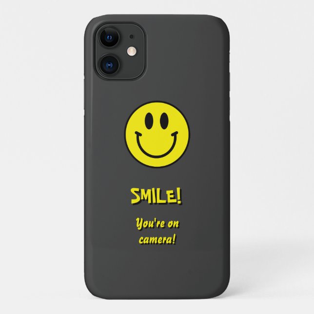 Coques Case-Mate iPhone Souriez ! Tu es filmé ! (Dos)
