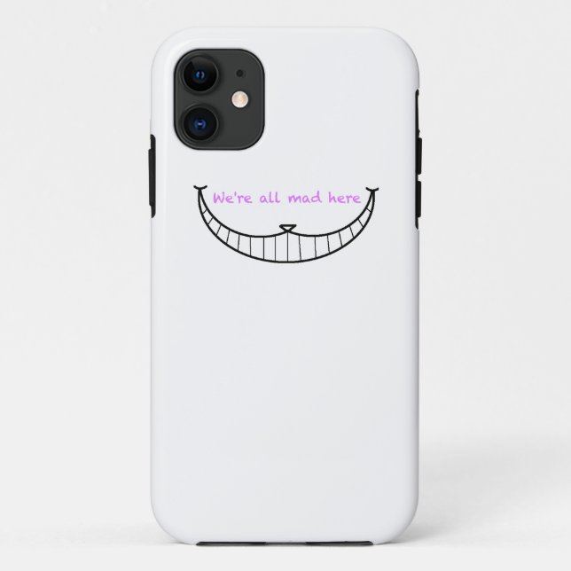 Coques Case-Mate iPhone Sourire de chat de Cheshire (Dos)