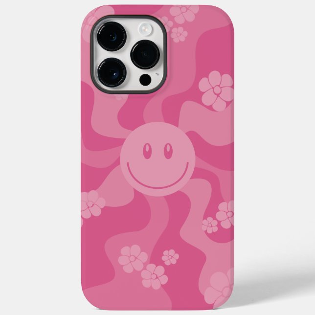 Coques Case-Mate iPhone Sourire - rose (Verso)