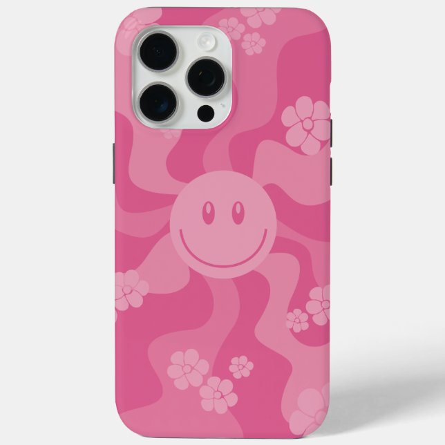 Coques Case-Mate iPhone Sourire - rose (Verso)