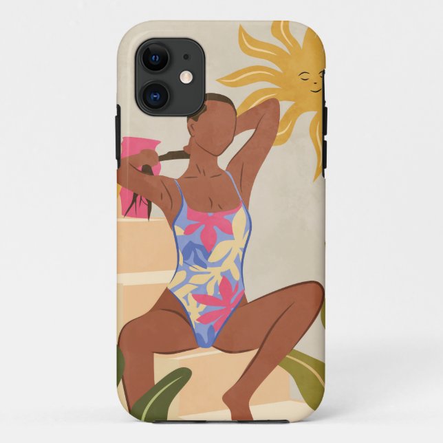 Coques Case-Mate iPhone Sous le soleil souriant (Dos)
