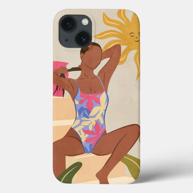 Coques Case-Mate iPhone Sous le soleil souriant (Verso)
