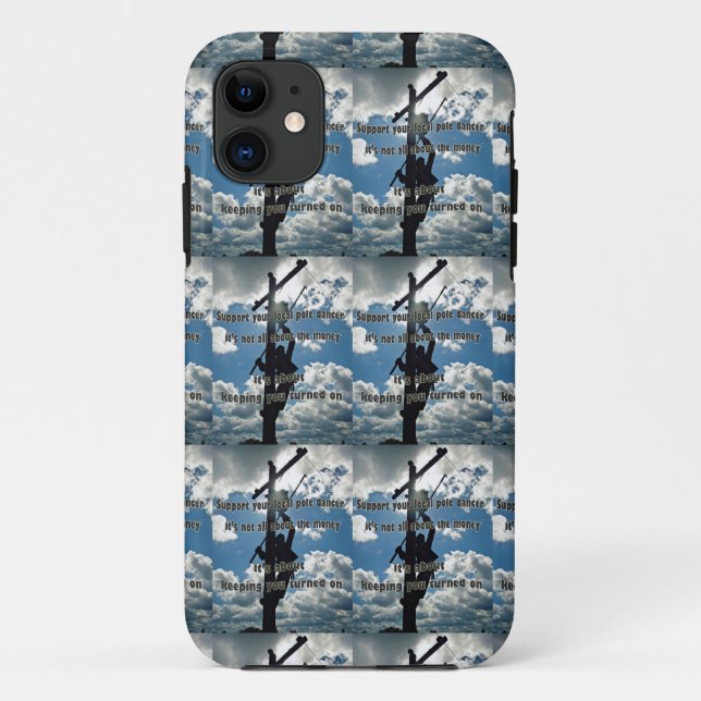 Coques Case-Mate iPhone Soutenez votre Lineman (Dos)