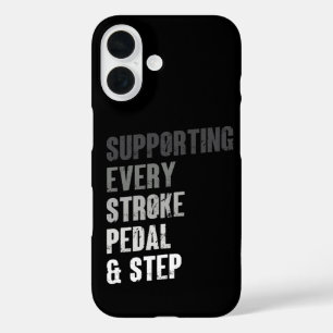 Coque Pour iPhone 16 Soutenir chaque coup de pédale et étape - Multispo