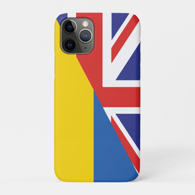 Coques Case-Mate iPhone Soutien britannique à l'Ukraine Sherpa Blanket (Dos)