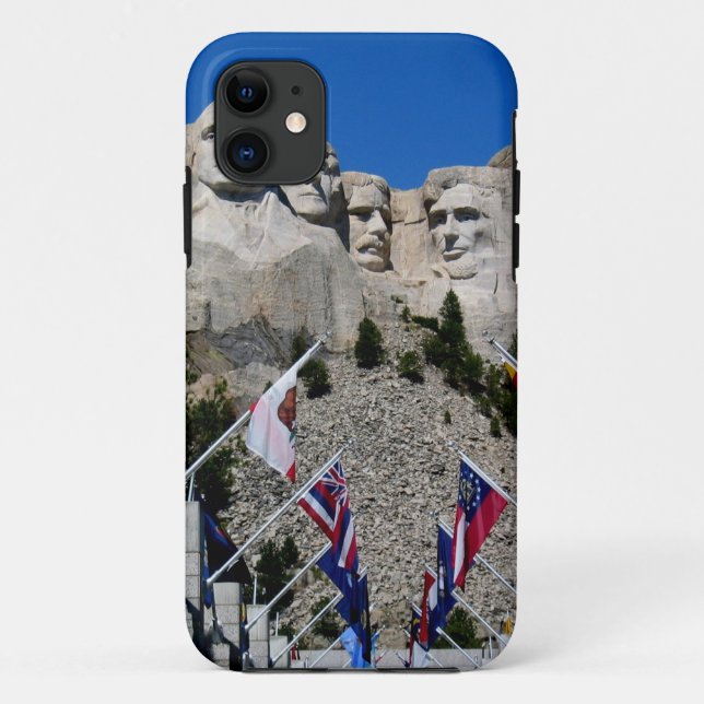 Coques Case-Mate iPhone Souvenir photo personnalisable Mount Rushmore (Dos)
