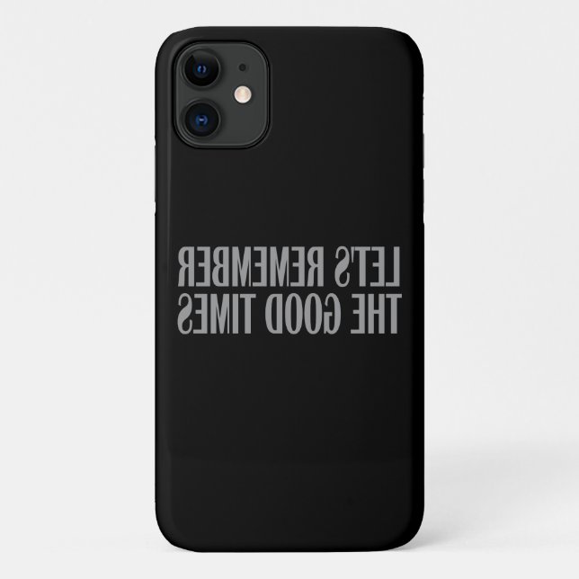 Coques Case-Mate iPhone Souvenons-nous des bons moments (Dos)