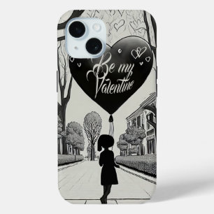 Coque Case-Mate iPhone Soyez ma Saint-Valentin dans un style Manga Monoch
