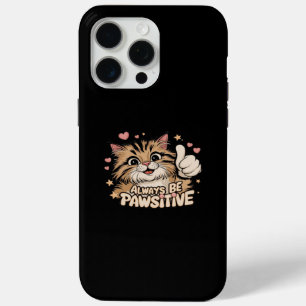 Coque Case-Mate iPhone Soyez Toujours Pawsitif - Mignons pouces vers le h