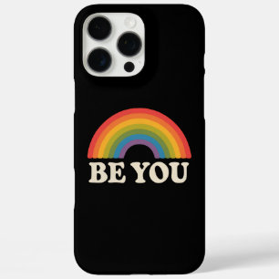 Coque iPhone 16 Pro Max Soyez Vous Fierté Gay Lesbienne LGBTQ Allié Arc-en