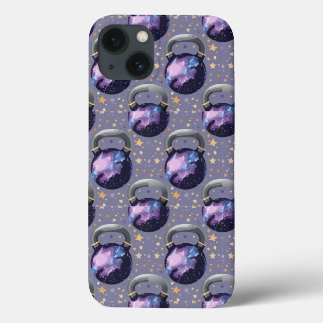 Coques Case-Mate iPhone Space Galaxy Kettlebell (Verso)