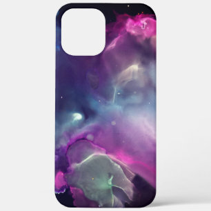 Case-Mate iPhone Case Space Nebula rose bleu vert bleu vert alcool art