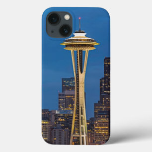 iPhone 13 Coque Space Needle et le centre de Seattle