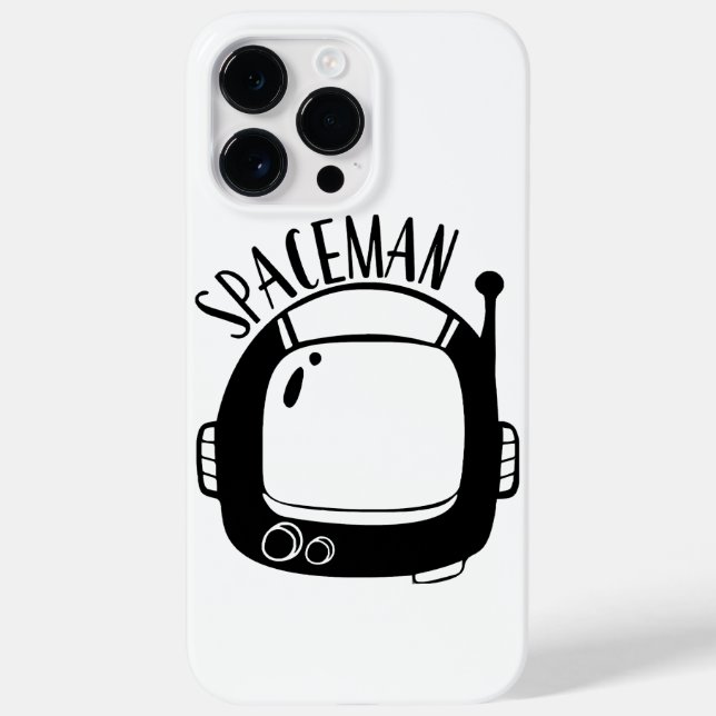 Coques Case-Mate iPhone Spaceman Vintage (Verso)