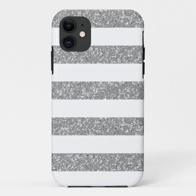 Coques Case-Mate iPhone Sparkle Parties scintillant Look Stripes iPhone 5  (Dos)