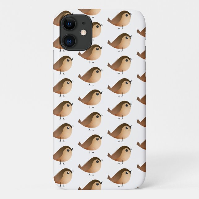 Coques Case-Mate iPhone Sparrow Bird Cartoon   (Dos)