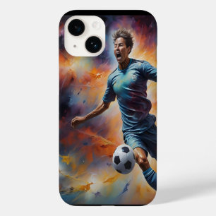 Coque Case-Mate iPhone Spatiale Nebula Soccer