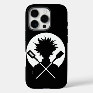 Coque iPhone 16 Pro Spatules Cuisine Drôle Chef Sauvage